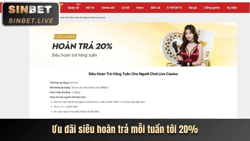 Thưởng nạp tiền hàng ngày cado888